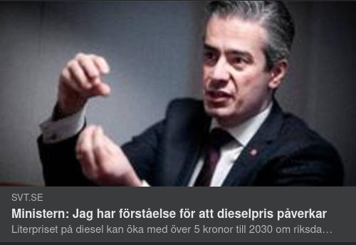 Intellektuellt Låghalt Dieselprisresonemang