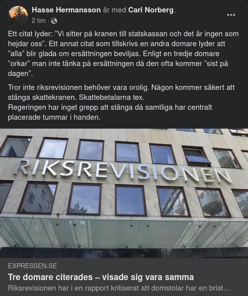 En Domare & Tre Citat