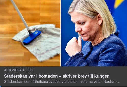 Magdalenas Städare Går Till Kungs