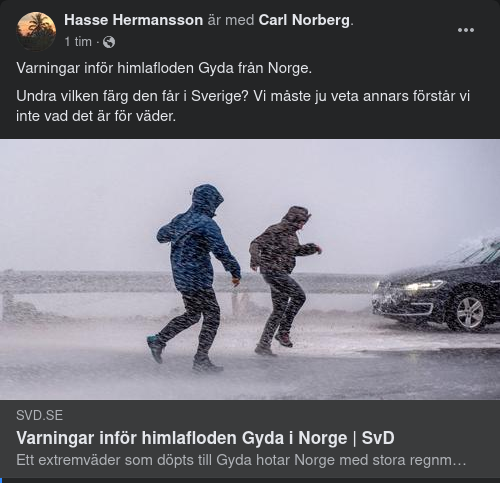 Den Norskfärgade Himlafloden Gyda