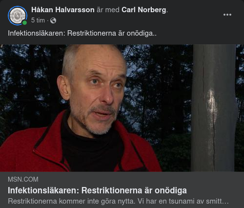 Onödiga Restriktioner Säger Professor & Infektionsläkare