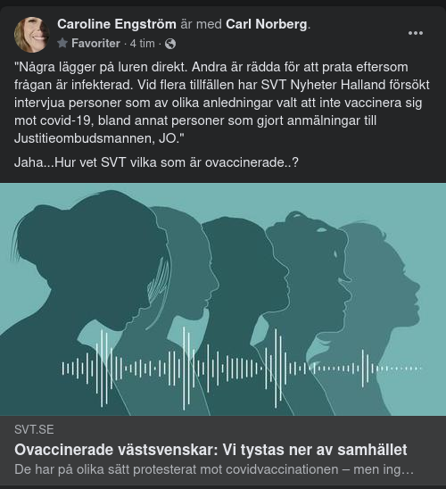 Ovaxxsvetande SVT