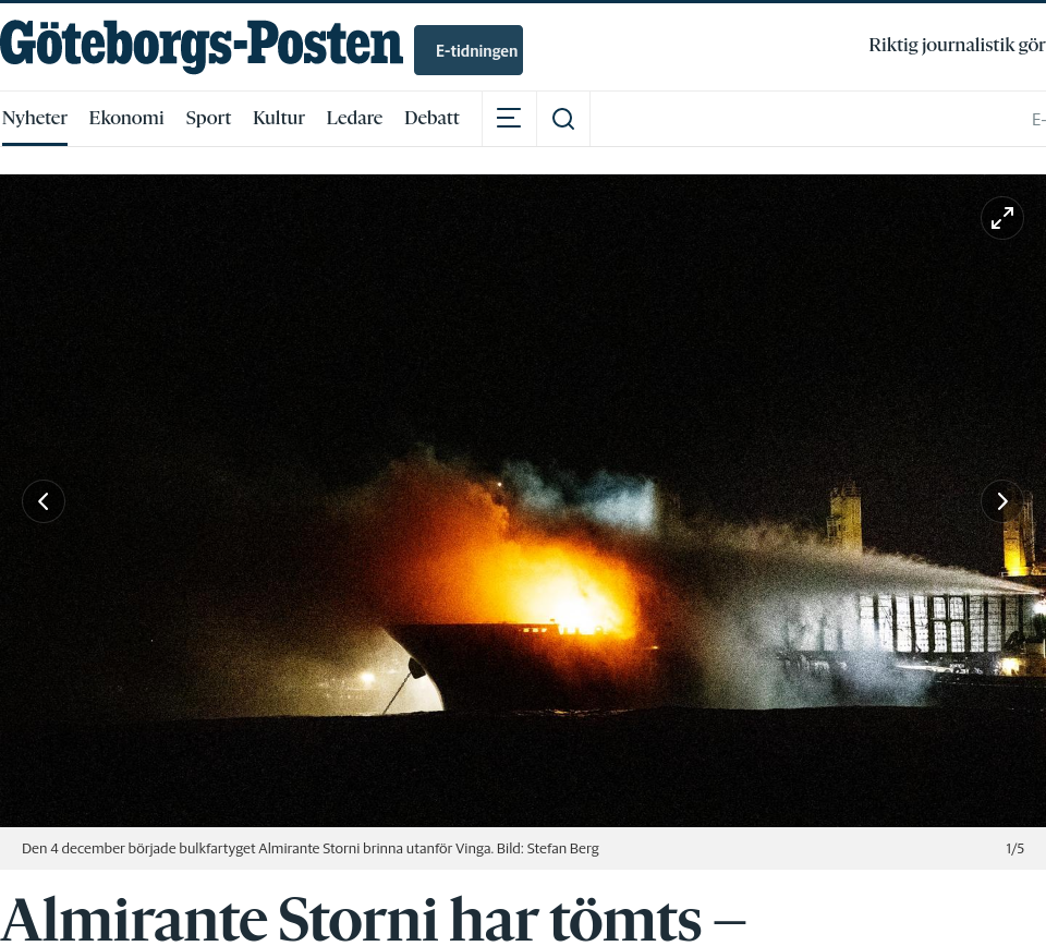 Almirante Storni Tömd