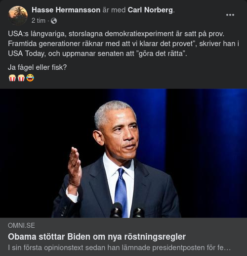Obama, Biden & Röstningsregler