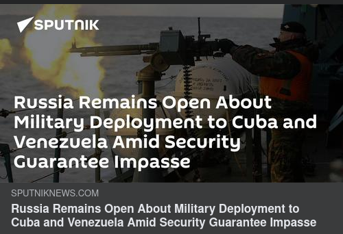 Ryssland, Kuba & Venezuela