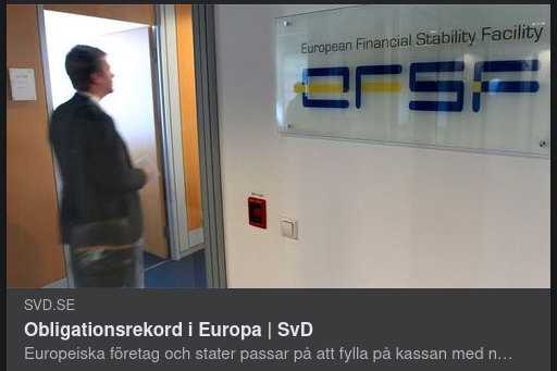 Europeiskt Obligationsrekord