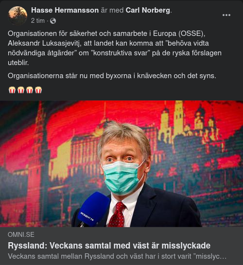 Misslyckat Samtal Säger Ryssland