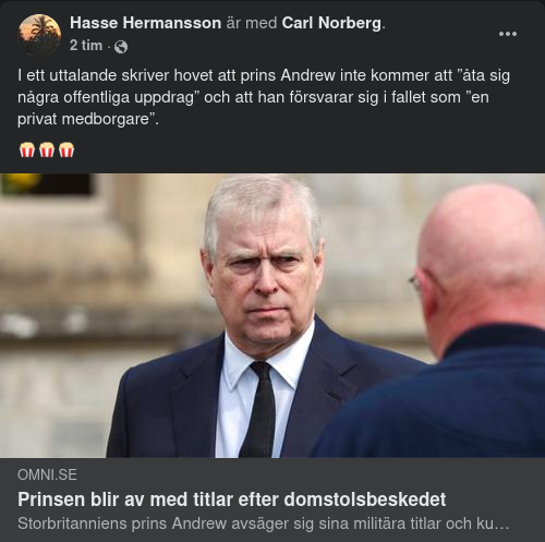 Titelavsägande Prins