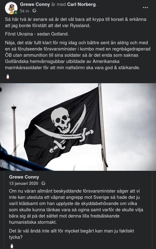 Först Ukraina - Sedan Gotland...