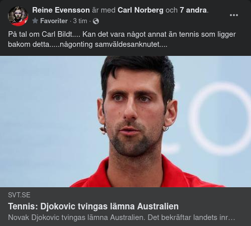 Något Bakom Tennisen?..