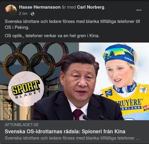 Spioneri & OS-Telefoner