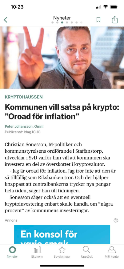 Kryptosatsande Kommun
