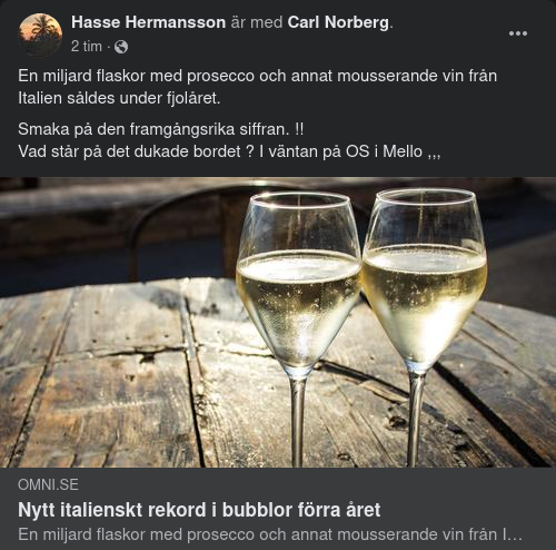 Italienskt Bubbelrekord