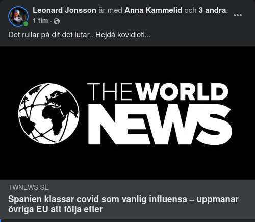 Covid Vanlig Influensa I Spanien