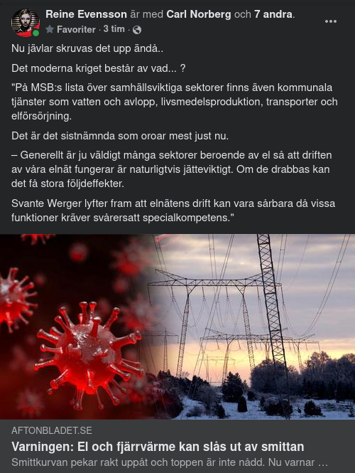Möjlig Smittoutslagen El & Värme