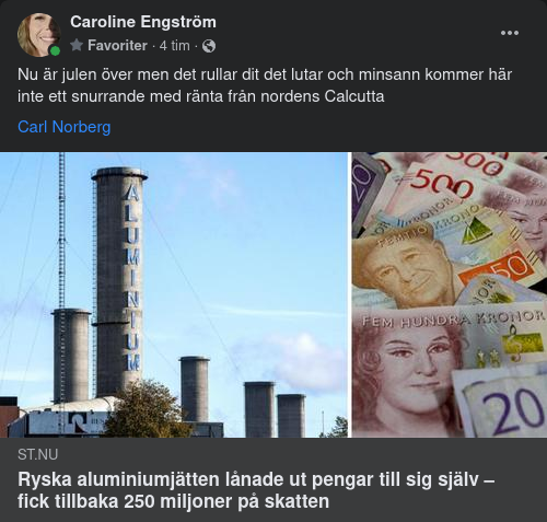 Rysk Aluminiumjätteräntesnurra