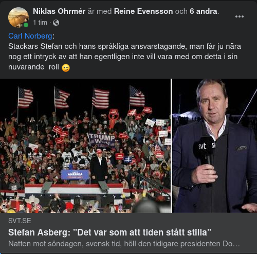 Åsbergsintryck I SVT