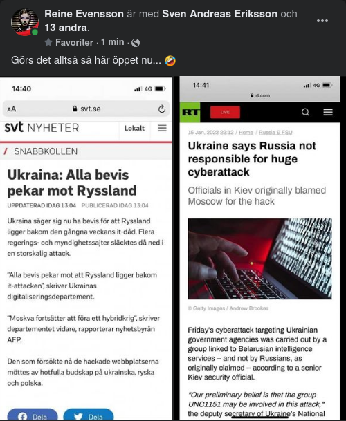 Motstridig Media Om Ukraina