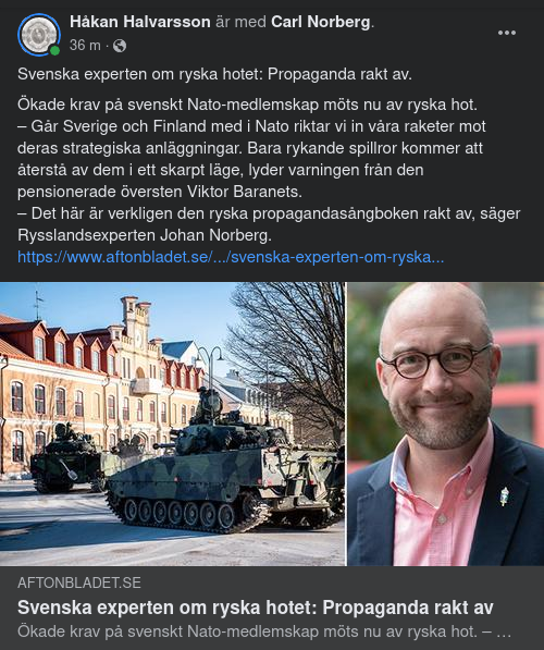 Experten Ser Den Ryska Propagandan
