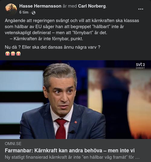 Kärkraft, Hållbart & Förnybart