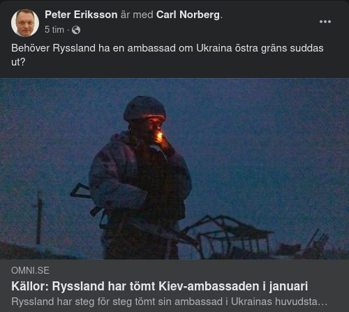 Januaritömd Rysk Kiev-Ambassad