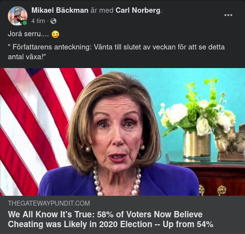 Ökande Valfusktroliga