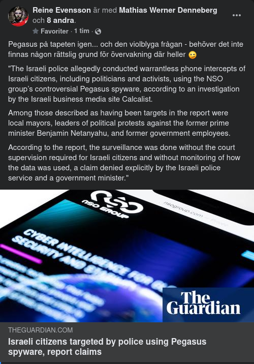 Rättslig Övervakningsgrund I Israel?