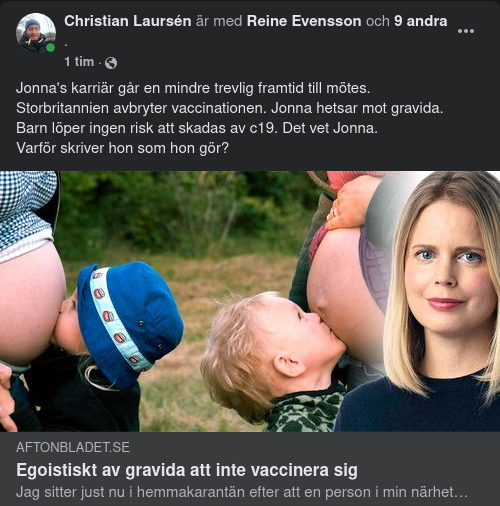 Gravida Egoister Säger Jonna I AB