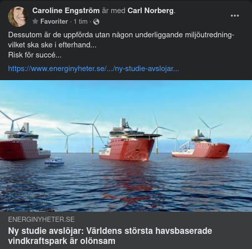 Störst, Olönsam & Utan Underliggande Miljöutredning