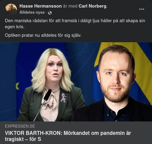 Tragiskt Pandemimörkande