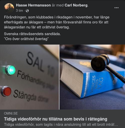 Orättvist Åklagarövertag
