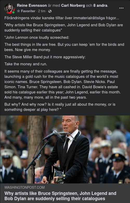 Immaterialrätt & Musikkataloger