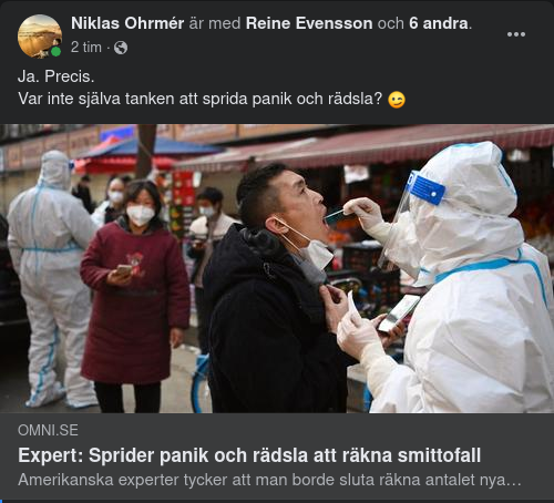 Tänkt Panik & Rädslospridande