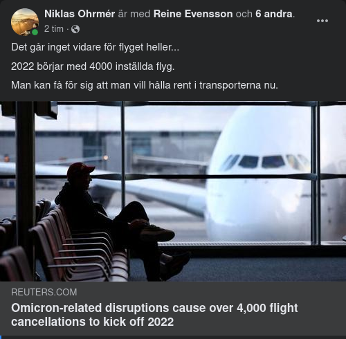 Inställande Flygbolag