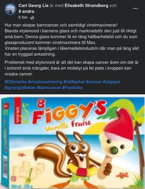 Etylenoxid & Barnglass