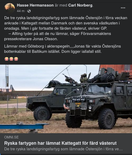 Kattegattslämnande Ryssar