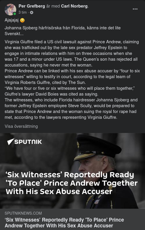 Andrew & Johanna Hos Epstein