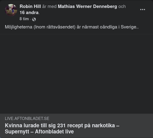 Luriga Narkotikarecept