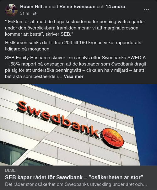 Stor Bankosäkerhet