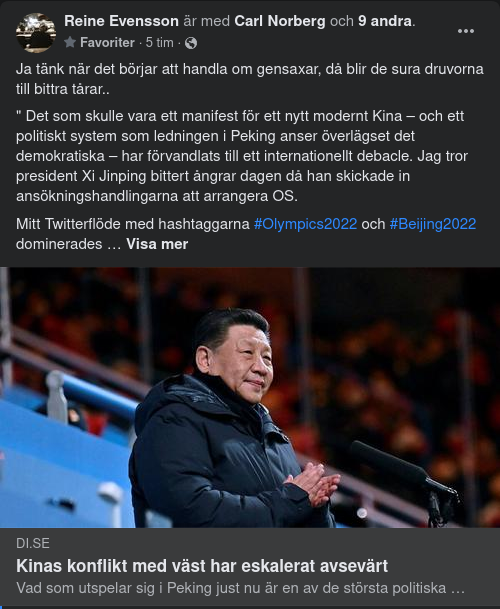 Från Sura Druvor Till Bittra Tårar