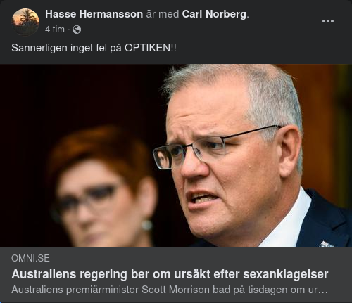 Ursäktande Australiensk Regering