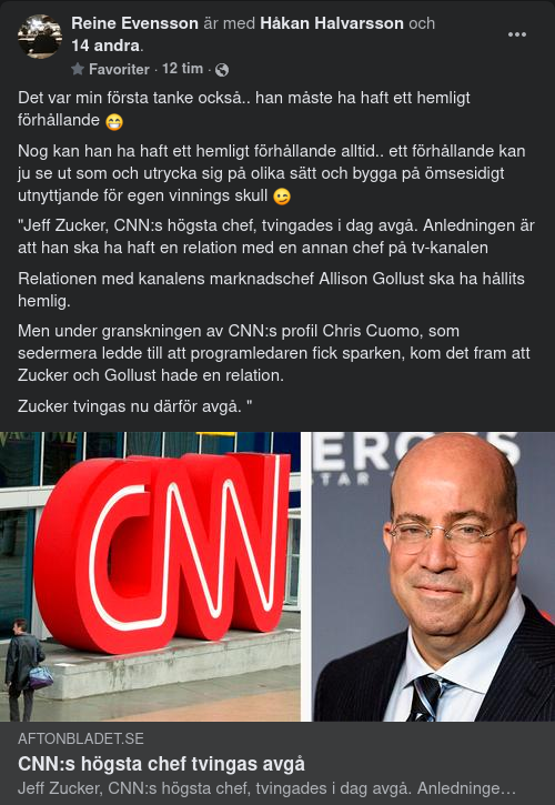 Zucker Avgår Med Omedelbar Verkan