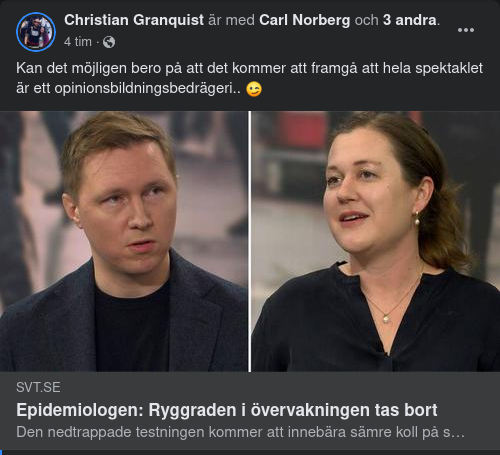 Testsaknande Epidemiolog