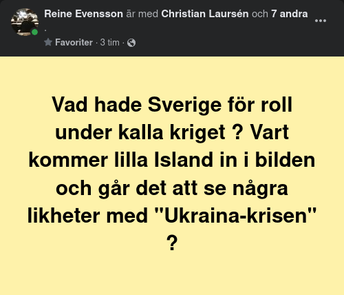 Likheter Då & Nu?