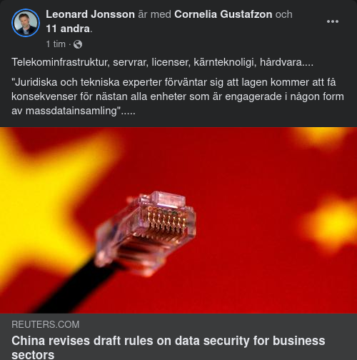 Förväntade Massdatalagringslagkonsekvenser