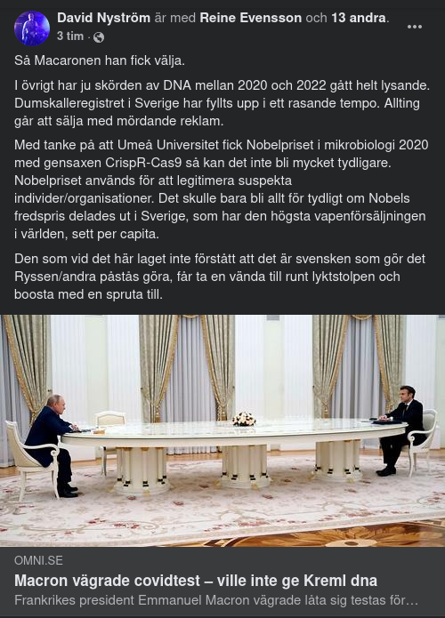 Covidtest & DNA-Insamling