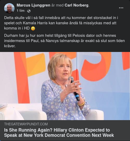 Hillary For President Again?