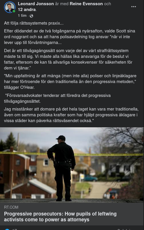 Rättssystemsföljande Praxis