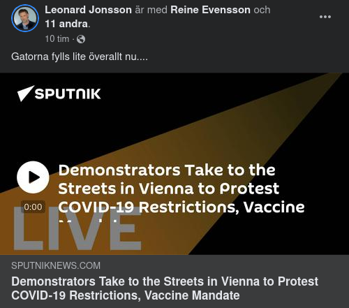 Demonstrationer I Wien