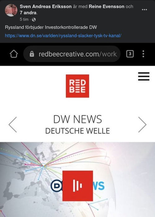 Ryssland Stänger Deutsche Welle